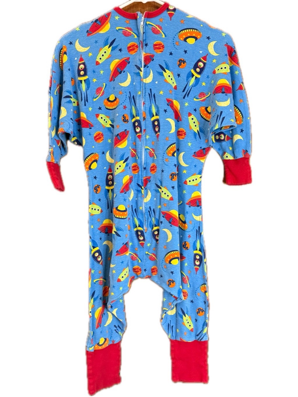 Sleeping Baby Flying Squirrel Pajamas Space Rocket 4T / 5T - GUC